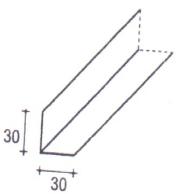 profilo a "L" per cartongesso