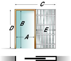 Distribuzione telai per porte scorrevoli a scomparsa - Dima